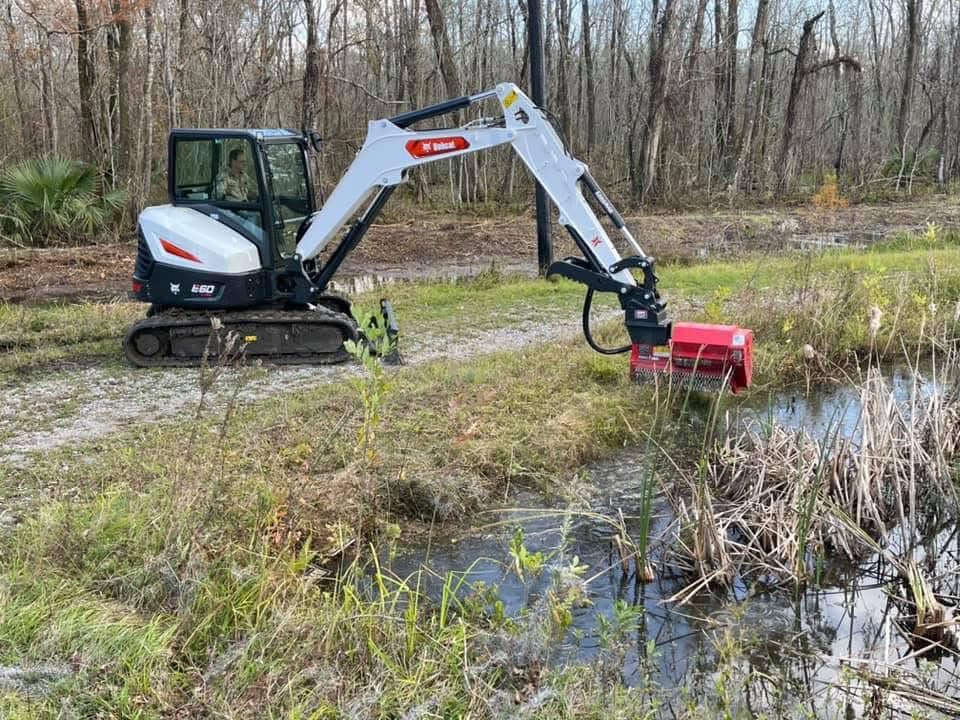 Tazz-It-Up LLC Land Clearing Services Houma LA - Professional Bobcat Operations